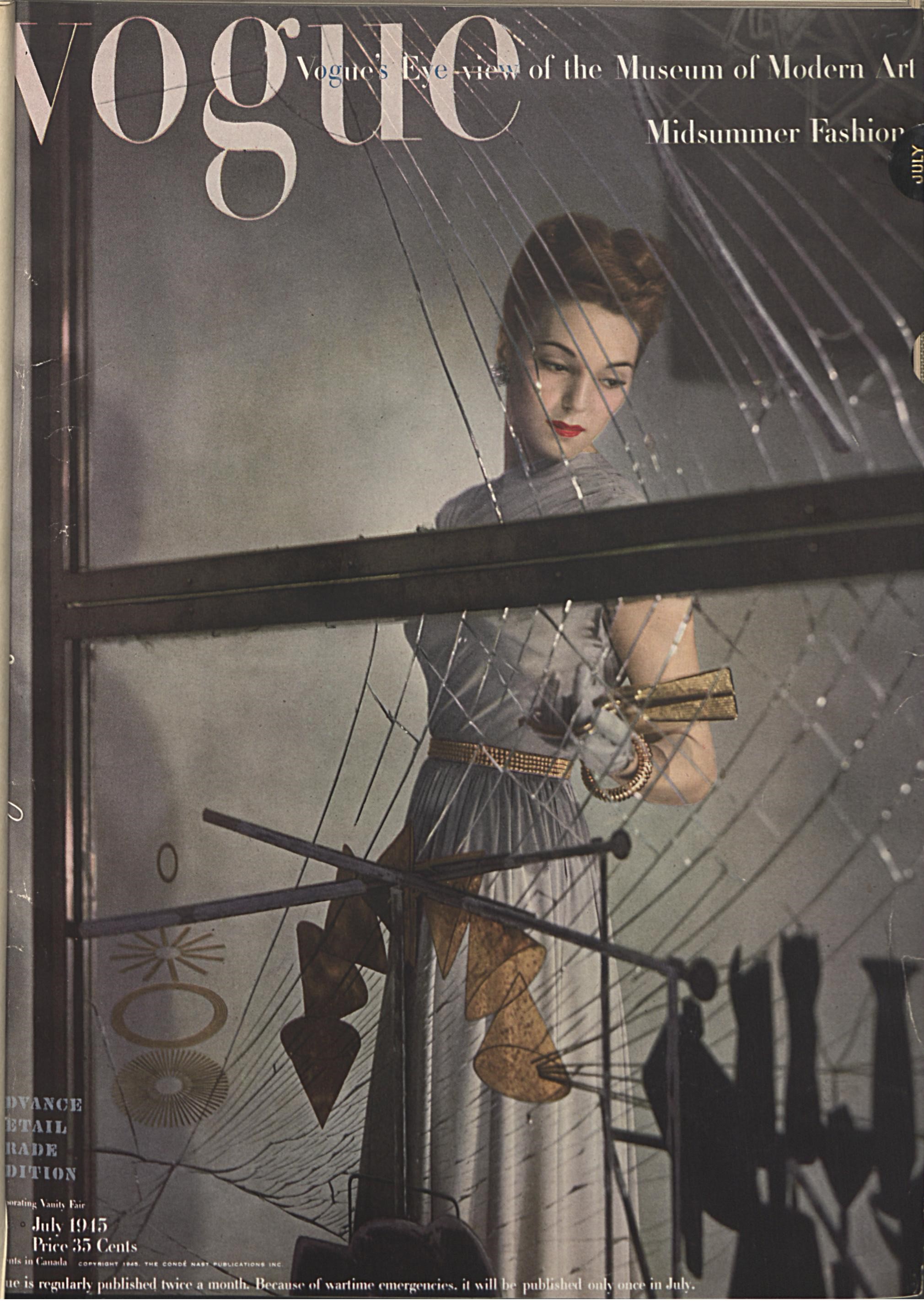 Vogue (U.S. Edition, July 1945), cover © 2012 Condé Nast